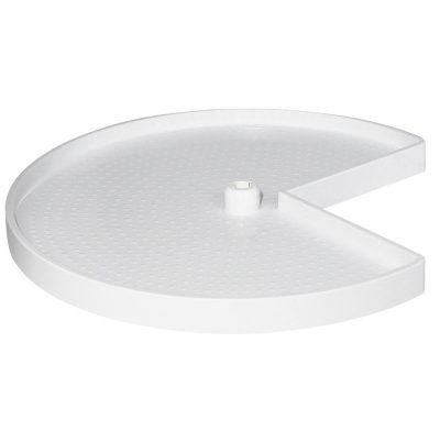 Three-quarter circle revolving shelf set, for base cabinet 800 x 800 mm - Image 2