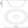 Everhard Classic Round 36L Sink, 515 Diameterx280D, 50mm Basket Waste Included - Image 2