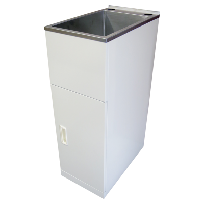 Everhard Nugleam 21L Compact Laundry Unit, 870Hx300Wx500D, 90mm Basket Waste Included