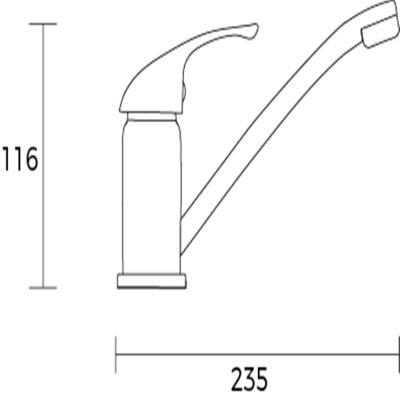 Everhard Classic Kitchen Mixer - Image 2