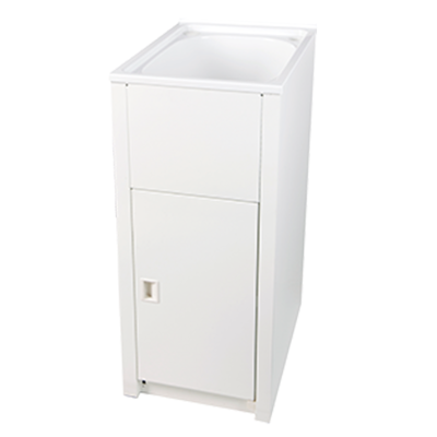 Everhard Classic 30L PS Laundry Unit, 870Hx395Wx570D, 90mm Basket Waste Included