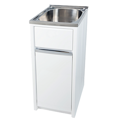 Everhard Classic 30L SP Laundry Unit, 870Hx395Wx570D, 90mm Basket Waste Included