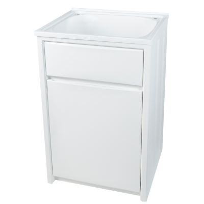 Everhard Classic  45L PP Laundry Unit, 870Hx565Wx520D, 90mm Basket Waste Included