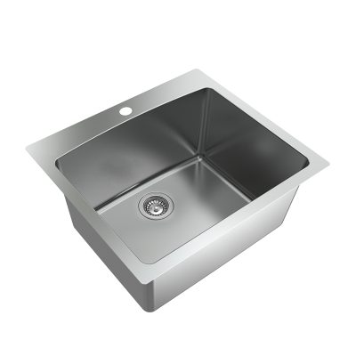 Everhard Nugleam 70L Utility Sink, 90mm Basket Waste Included