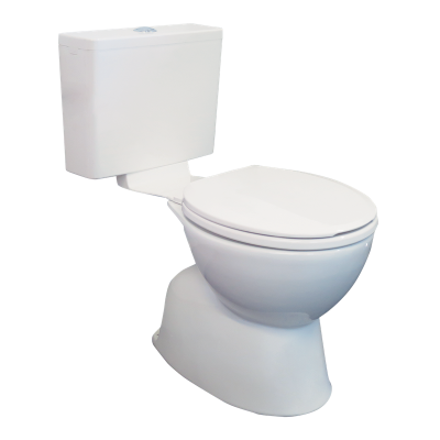 Everhard EI Trade Plastic Cistern & Seat & Classic S Trap Toilet Suite