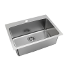 Everhard Nugleam 45L Utility Sink, 90mm Basket Waste Included