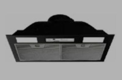 BLAUPUNKT RANGEHOOD UNDERMOUNT 52CM 390M?/H 3 SPEED BLACK
