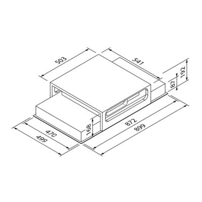 BLAUPUNKT CEILING FAN RANGEHOOD 90CM 4 LEVEL MULTI-CONTROL - Image 2