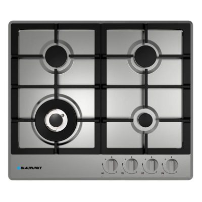 BLAUPUNKT COOKTOP GAS 60CM 4 BURNER STAINLESS CAST IRON TRIVETS