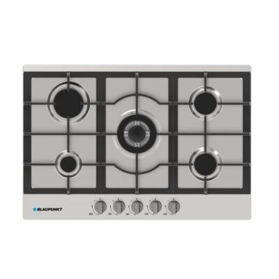 BLAUPUNKT COOKTOP GAS 90CM 5 BURNER STAINLESS CAST IRON TRIVETS (SAA Plug)