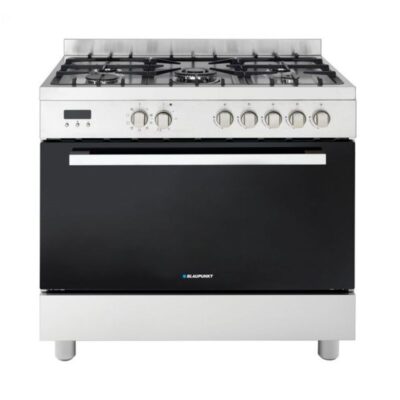 BLAUPUNKT FREESTANDING COOKER/OVEN 90CM GAS 5Z CAST IRON 9FUNC 90L (Plug & Play, Natural Gas)