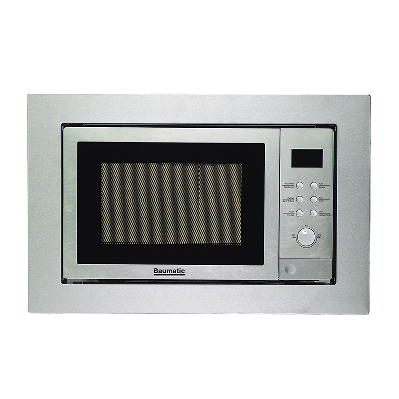 Integrated microwave deals stainless steel
