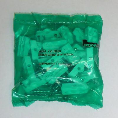 20 X Bench Top Fixing Blocks & Screws
