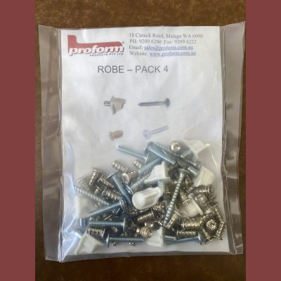 Robe Hardware Pack 4 - 1968mm High Drw Units