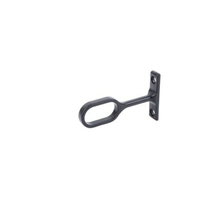 Hanging Rail Oval Centre Pillar Matt Black