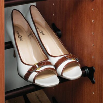 Shoe Rail Brackets, Black Suit 32mm Line Bore 5mm hole - Image 2