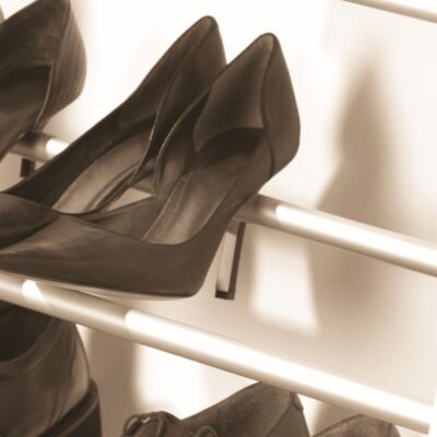 Shoe Rail Rod, 19mm Diameter, Matt Aluminum, 914 mm Long (Can be Cut)