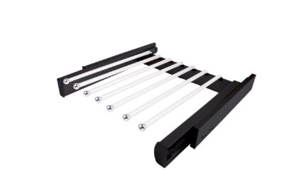 Pants Rack 600mm Wide Softclose Matt Black